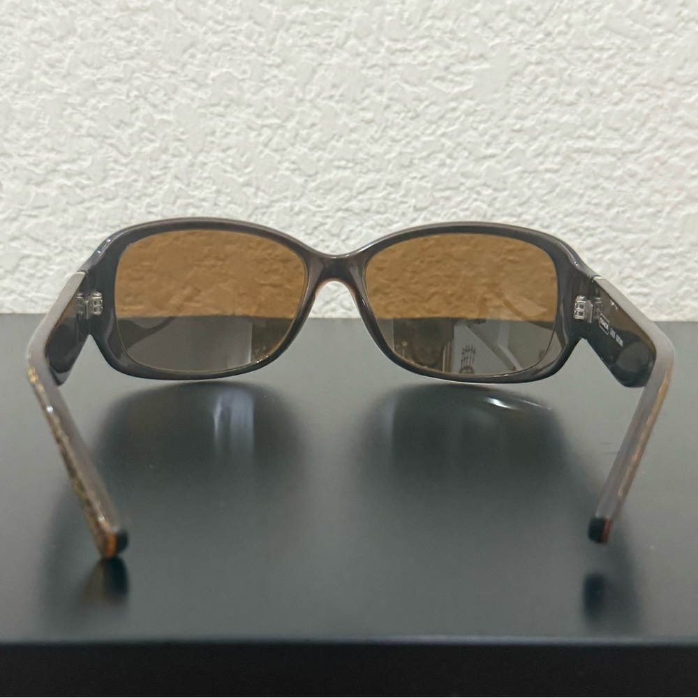 COACH S3005 Brown Gold Logo Arm -125/150? Nearsighted RX Prescription Sunglasses - Picture 7 of 16